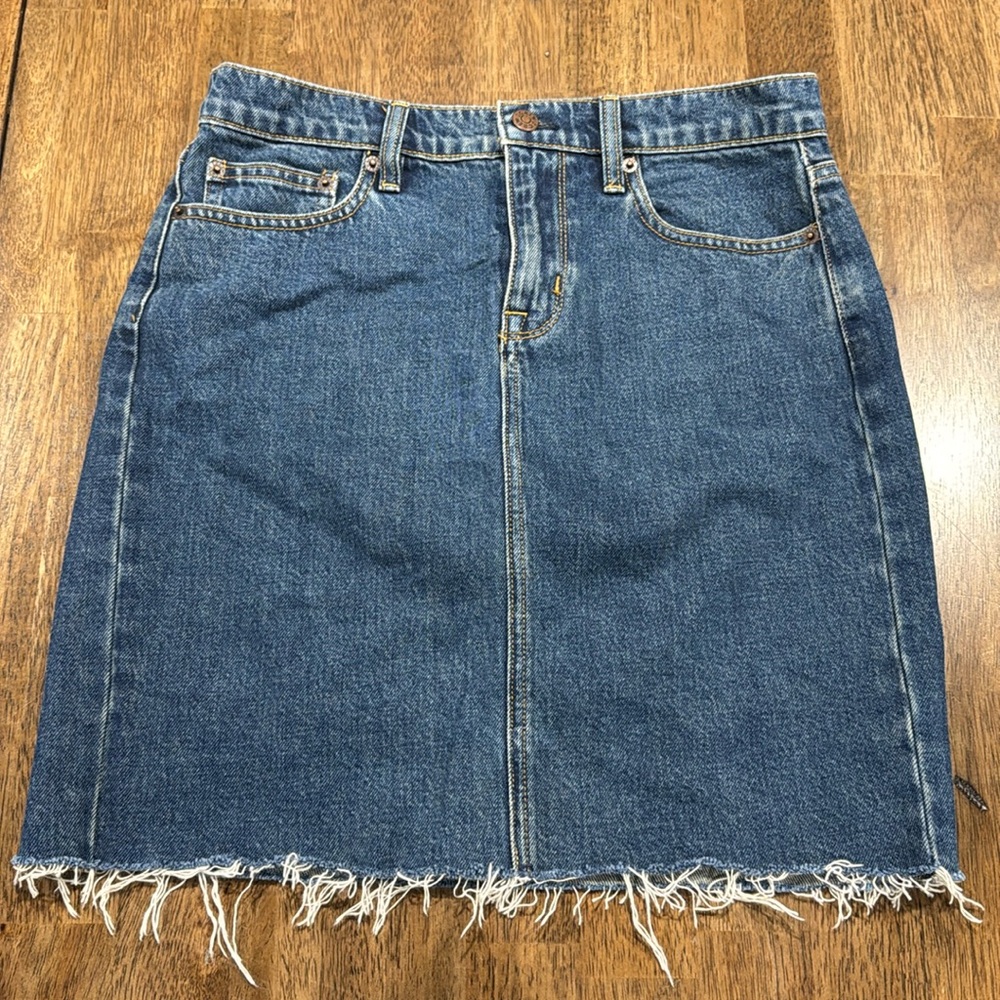 JCREW skirt, jean, size 2.